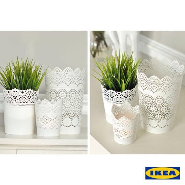Ikea White Candle Holder Furniture Home Decor On Carousell