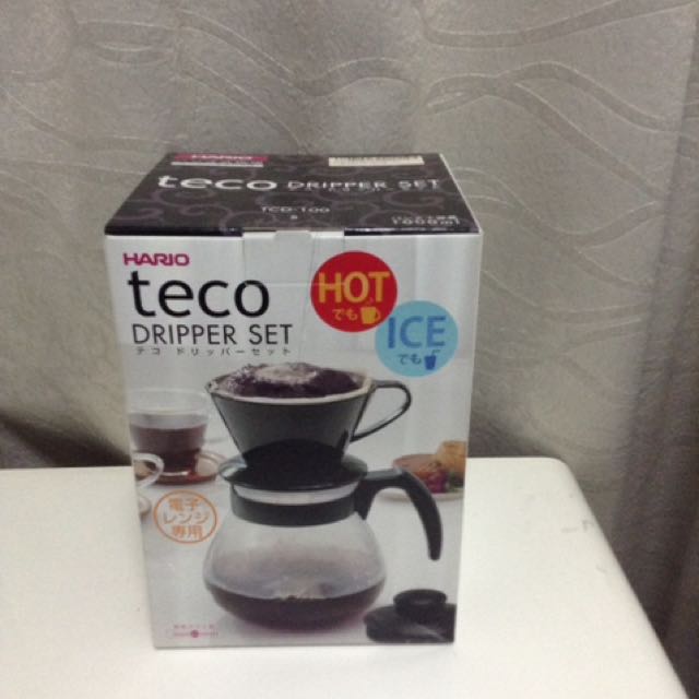 Japanese Hario Teco Dripper Set, TV & Home Appliances, Kitchen