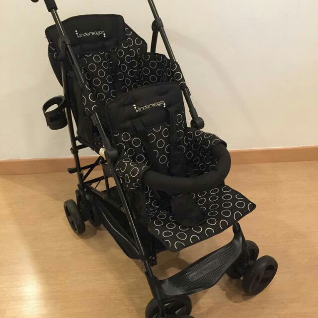 Kinderwagon hop tandem shop double umbrella stroller