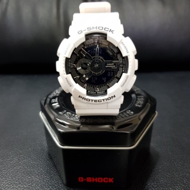 超可爱の G-SHOCK 電池新品 g-shock ジーショックホワイト GA-110GW 