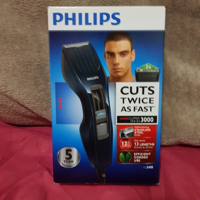 philips cuts twice as fast 3000