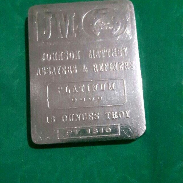 Platinum batangan JM london (tanpa sertifikat), Antik, Jam ...