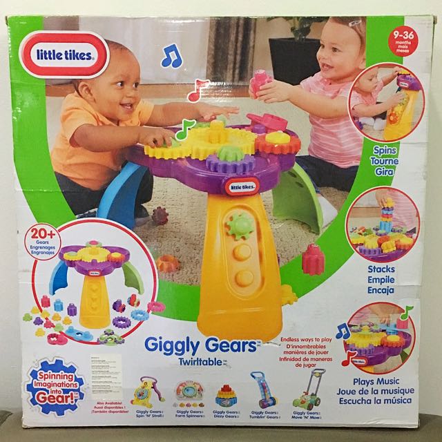 Retail 120 At q0010 Little Tikes Giggly Gears Twirl Table Baby