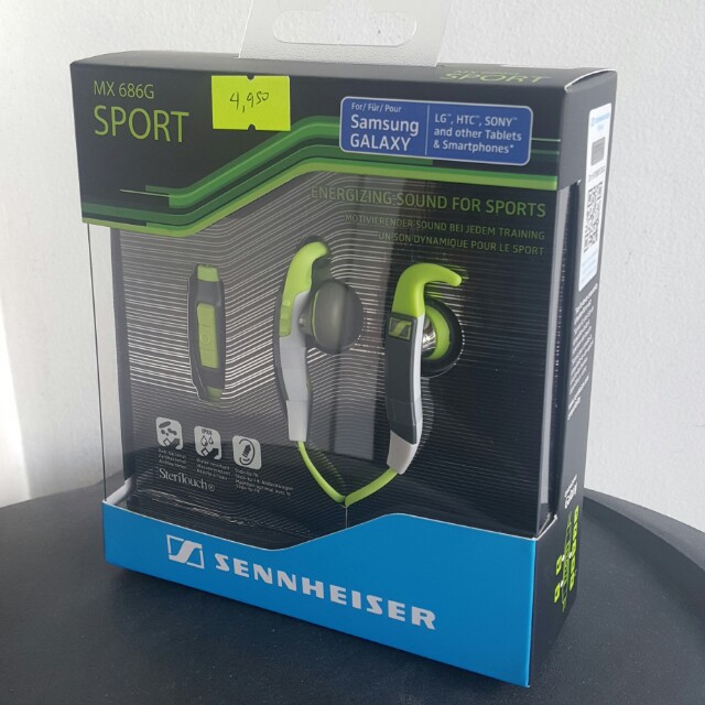 Sennheiser MX 686G Sports Earphones original, Audio, Earphones on Carousell