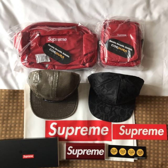 supreme bank bag