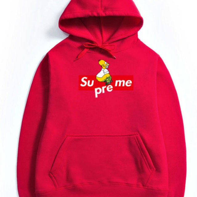 Supreme hoodie simpson top
