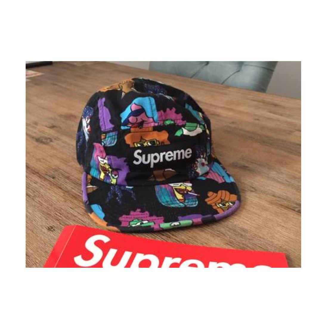SUPREME GONZ HEADS CAMP CAP, Men's Fashion, Watches & Accessories, Cap &  Hats on Carousell