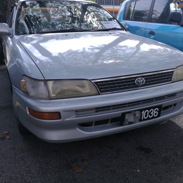 Toyota Corolla SEG 1.6 (M) AE 101, Cars, Cars for Sale on Carousell