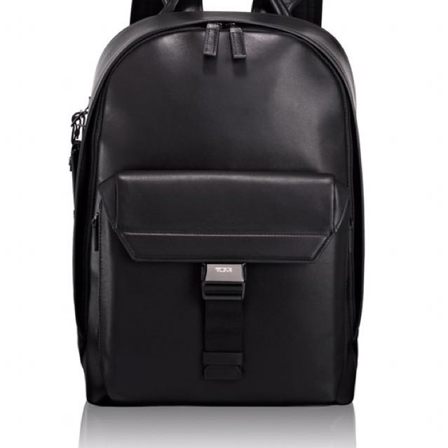 Tumi Morrison Backpack Black Leather