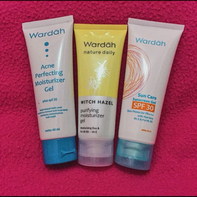 wardah moisturizer hazel