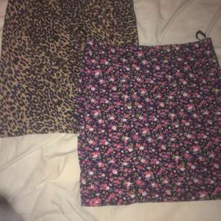 Supre XS skirts