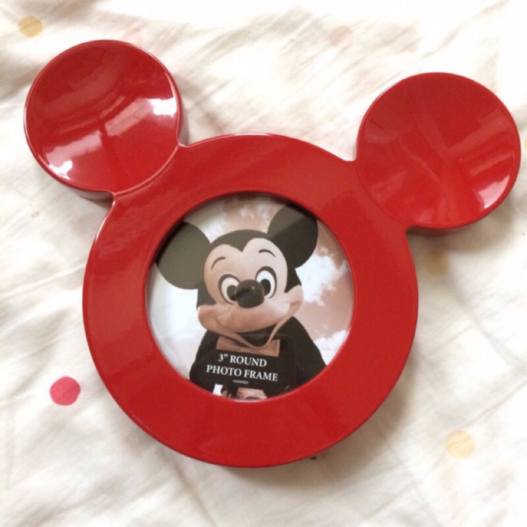 正版香港迪士尼米奇相框 质感很棒
