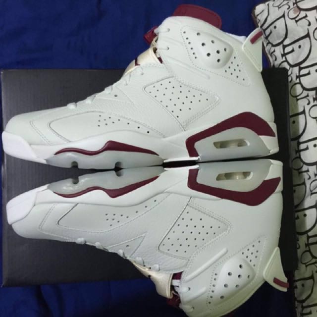 jordan 6 maroon og