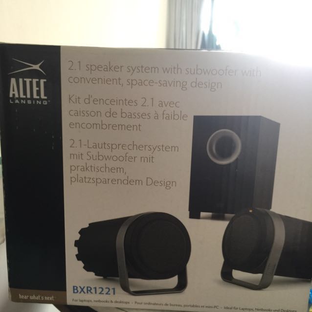 altec lansing bxr1221 price