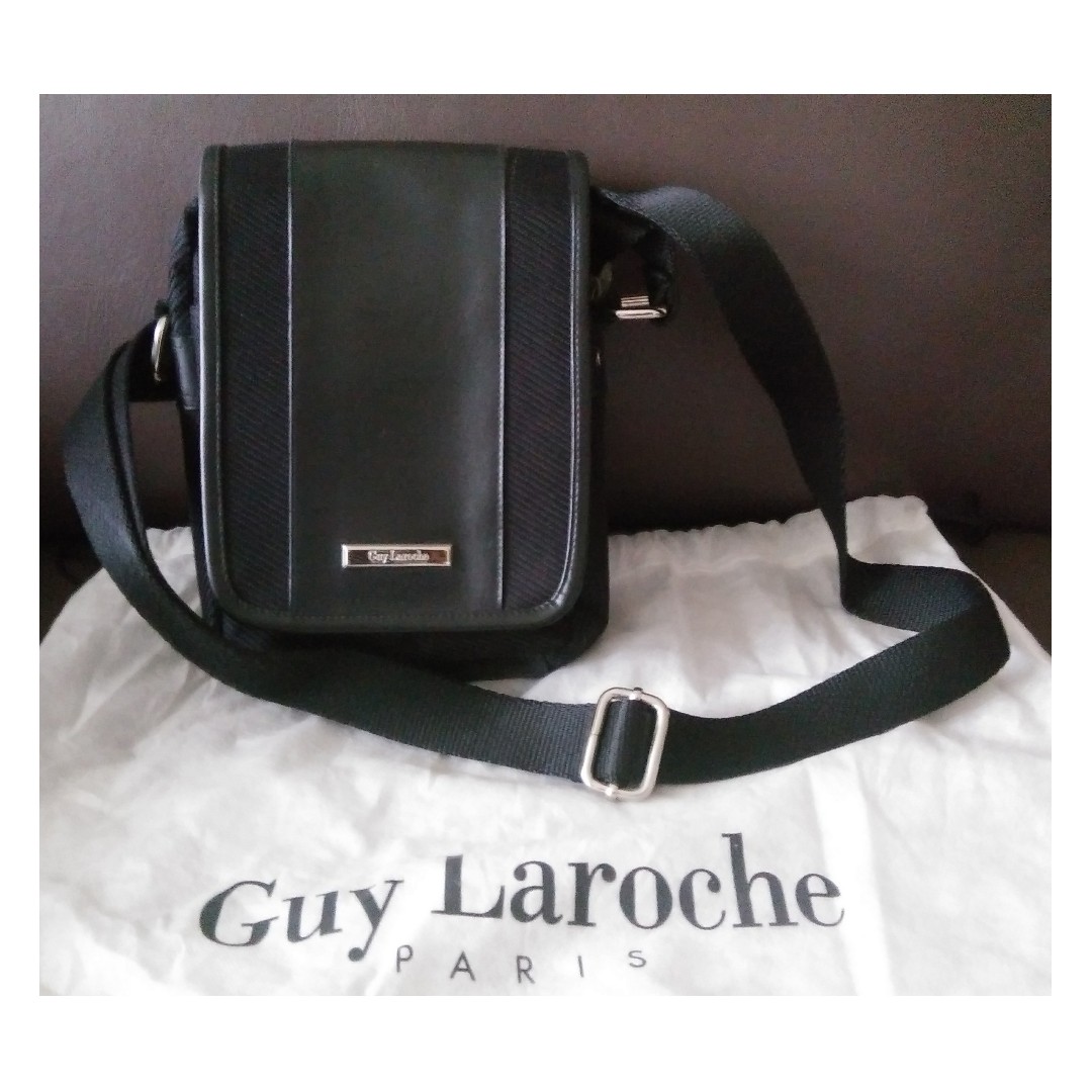 Guy Laroche Crossbody Bag  Mens leather sling bag, Bags, Sling