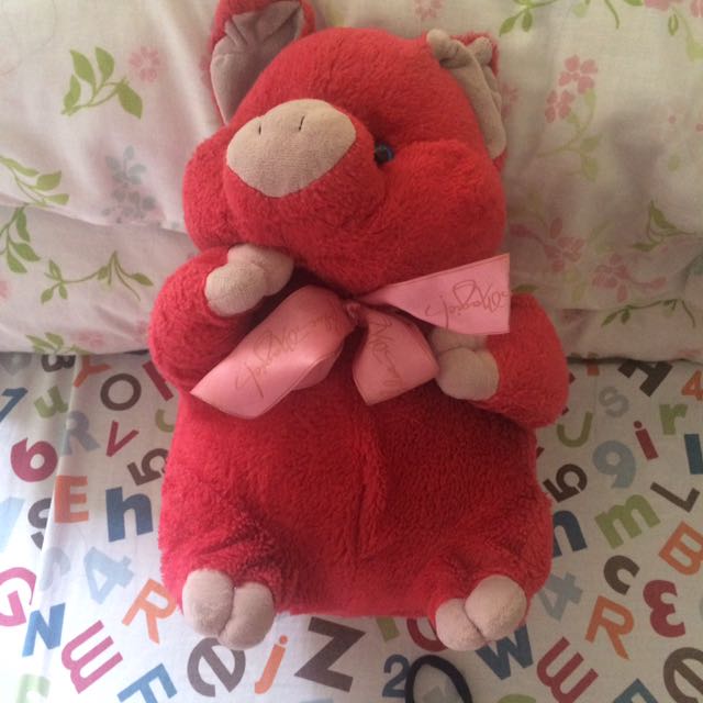 pig teddy bear blue magic price