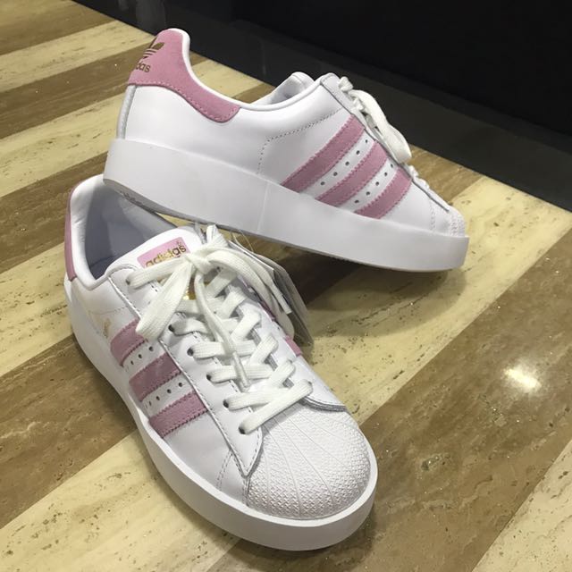BNIB Adidas Superstar Bold in Pink!, Women's Fashion, Shoes on Carousell