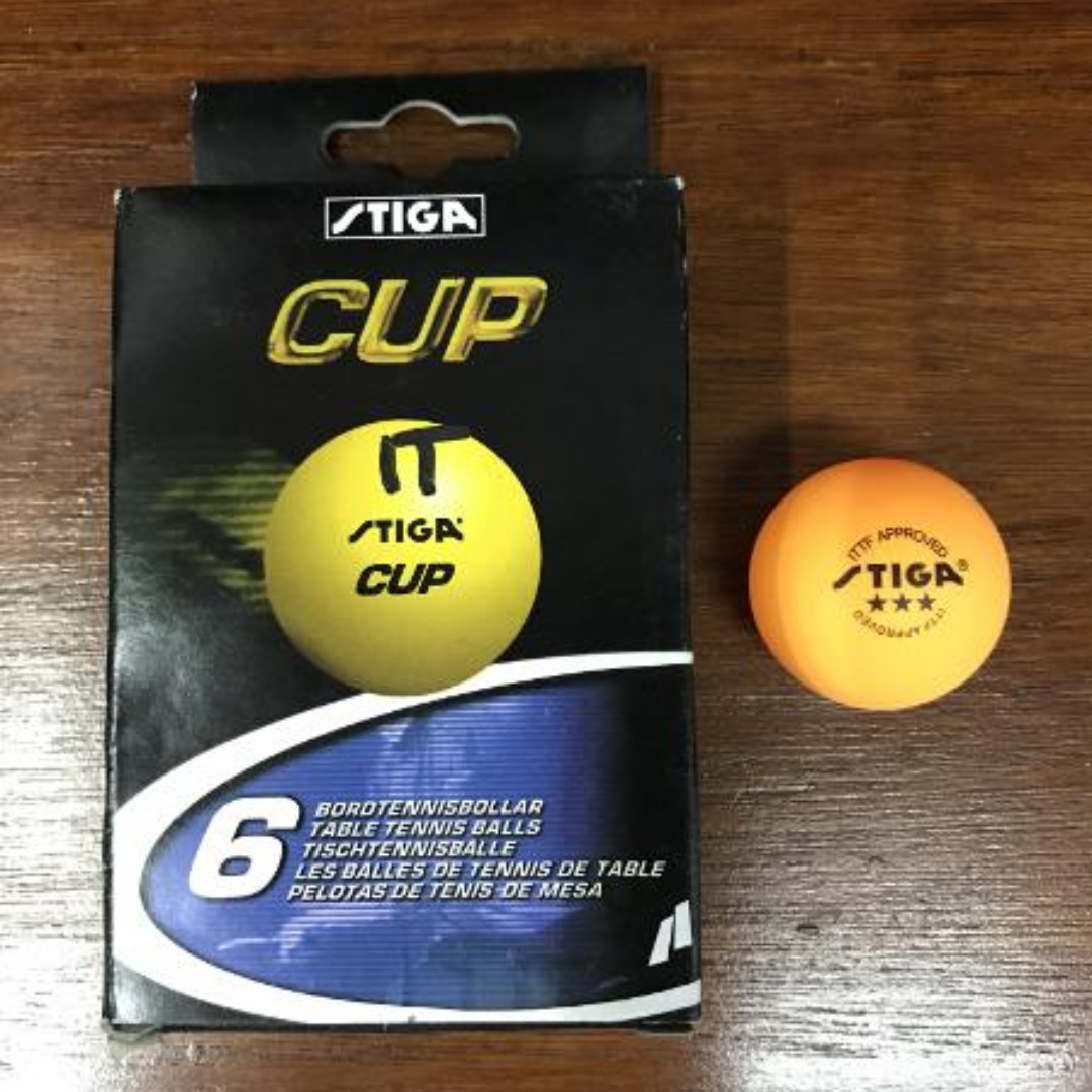 Bola Pingpong Tenis Meja Stiga Cup Isi 6 Pcs Sports Other Sports