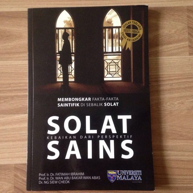 Buku Solat Kebaikan Dari Perspektif Sains Hobbies Toys Books Magazines Fiction Non Fiction On Carousell