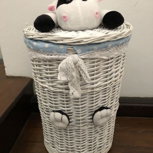 Cute Laundry Basket Furniture Others On Carousell