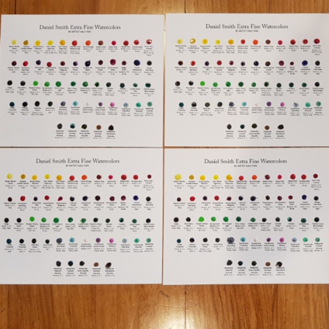 Daniel Smith 55 Color Dot Card (Category: Stationery & School Supplies) located in Quezon. Submitted by cgmhe (Listing ID 142496942, Image 1). Description: .