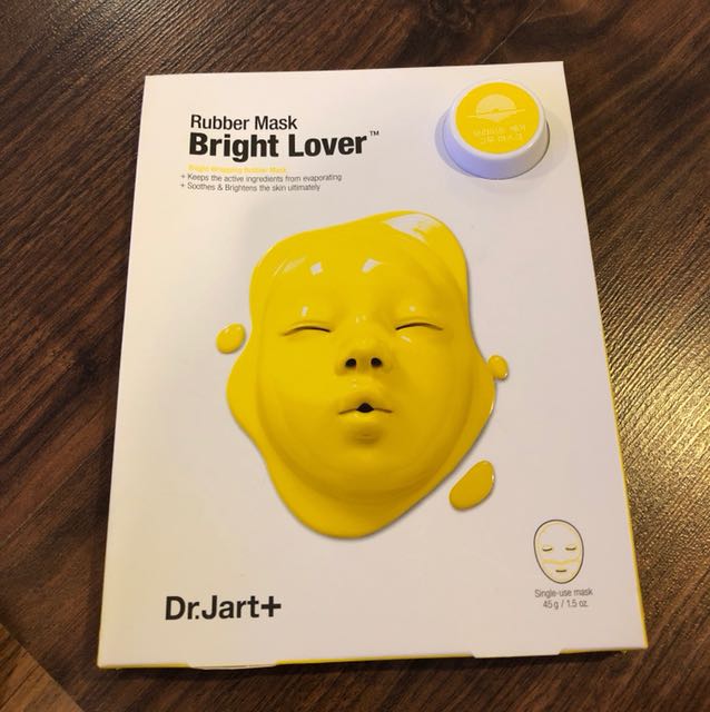Dr Jart Rubber Mask Bright Lover Kesehatan Kecantikan Kulit Sabun Tubuh Di Carousell