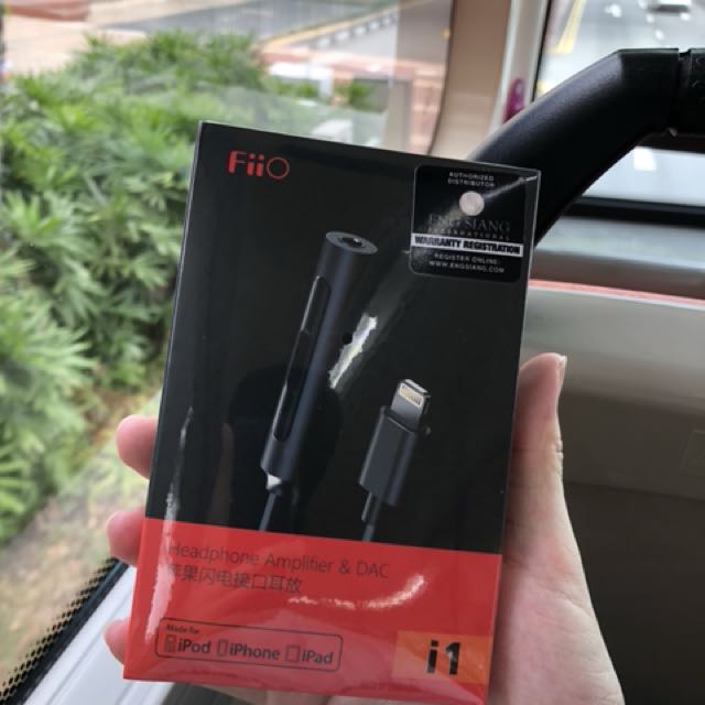 Fiio amplifier dac i1 top
