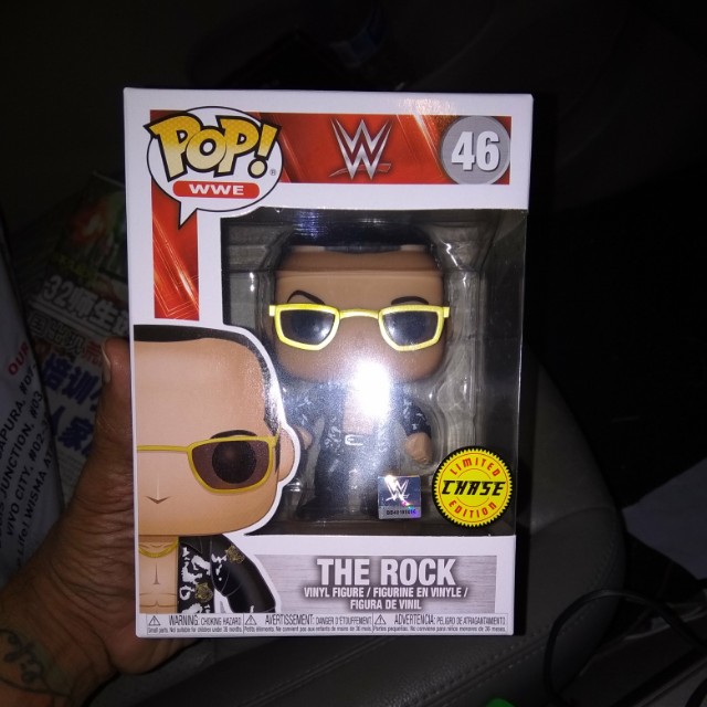 funko pop the rock chase
