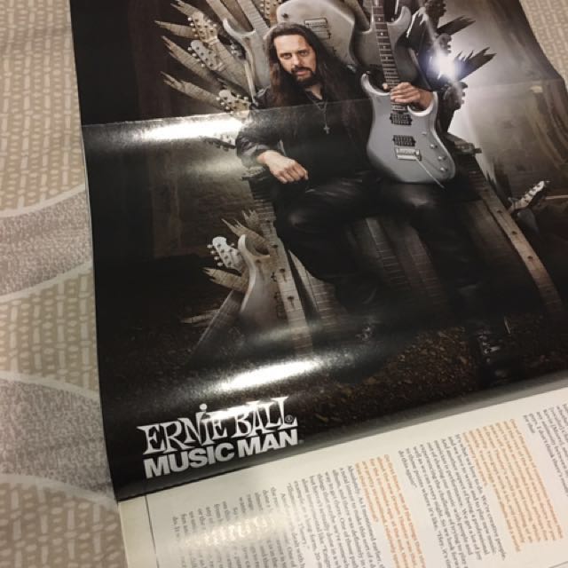 Guitar World November 2013 John Petrucci, Hobbies & Toys, Books & Magazines, Assessment Books on