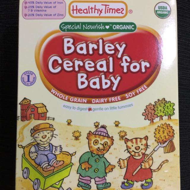 healthy time barley cereal