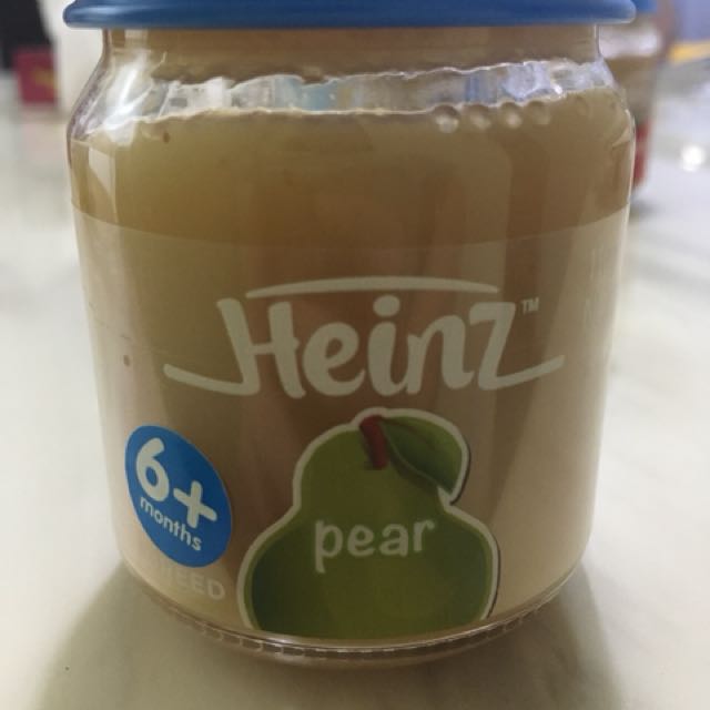 heinz pear puree
