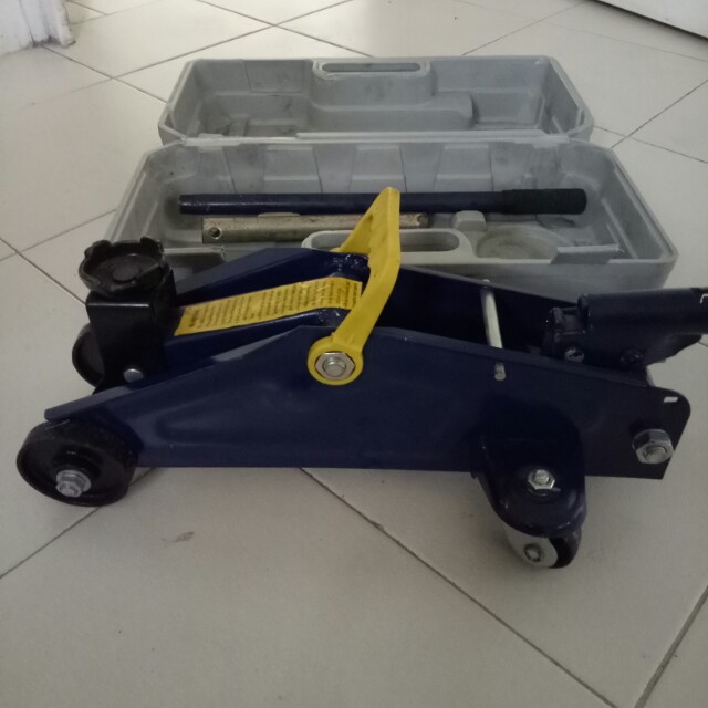Hydraulic Floor Jack 2 Ton 300 Mmmax Lift With Blown Case