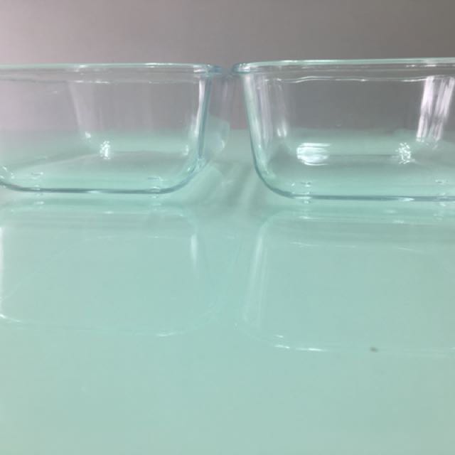 Ikea microwavable glass container, TV & Home Appliances, Kitchen
