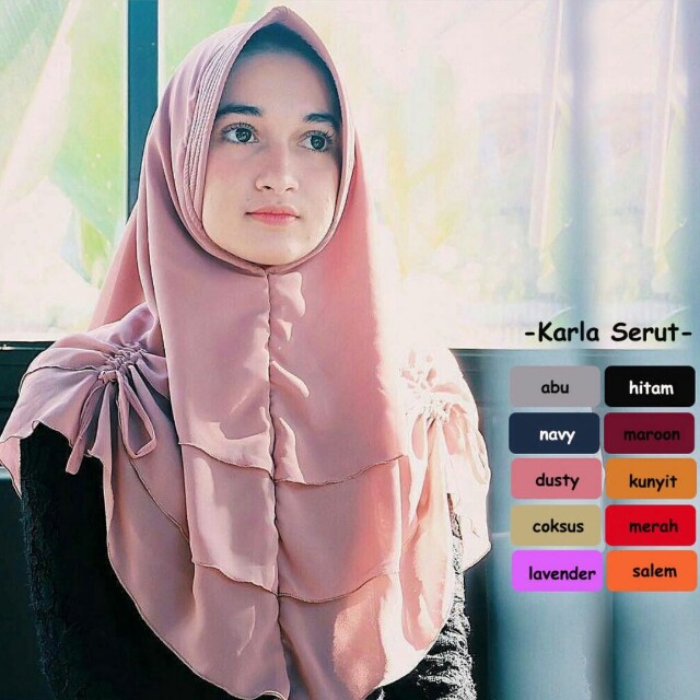 Jilbab Instan Serut Rumana Bros Kab Sleman Jualo
