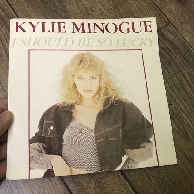 Kylie Minogue I Should Be So Lucky Vinyl Single Music Media Cds Dvds Other Media On Carousell