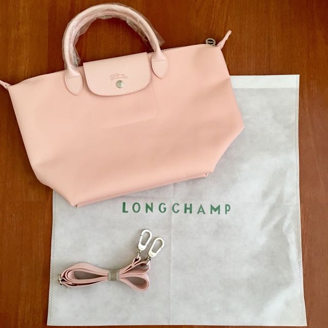 light pink longchamp