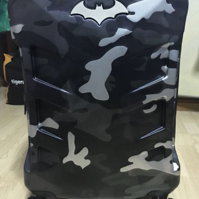 camo luggage