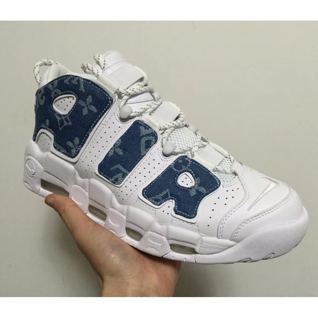 Nike air uptempo supreme LV, Men's Fashion, Footwear, Sneakers on