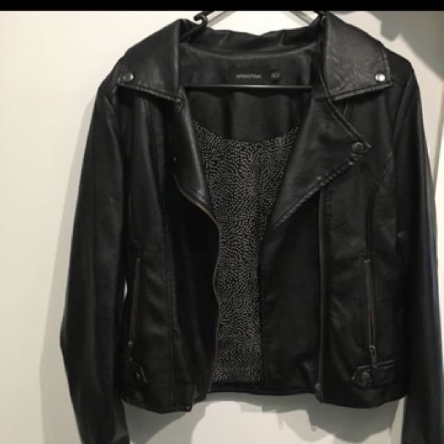 minkpink leather jacket