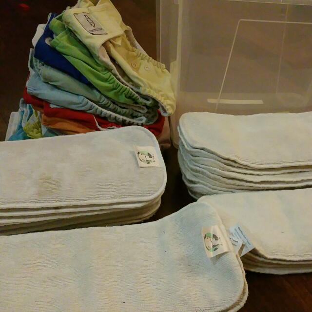 Moo Moo Cloth Diaper With Inserts Babies Kids On Carousell