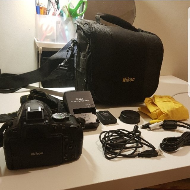 Nikon d5100 (shutter count 2200), Photography, Cameras on Carousell