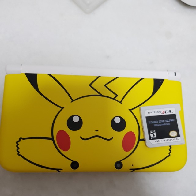 Nintendo 3DS XL (yellow pikachu), Video Gaming, Video Game Consoles