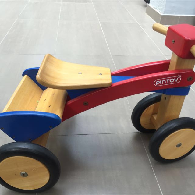 Pintoy clearance wooden trike