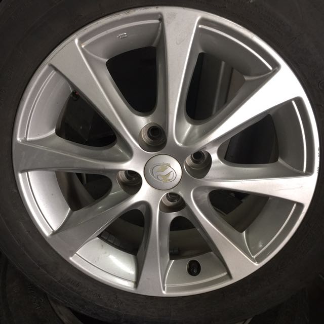 Rim alza 15" tayar 165 x 50 R15, Aksesori Auto di Carousell Rim alza 15" tayar 165 x 50 R15, Aksesori Auto di Carousell