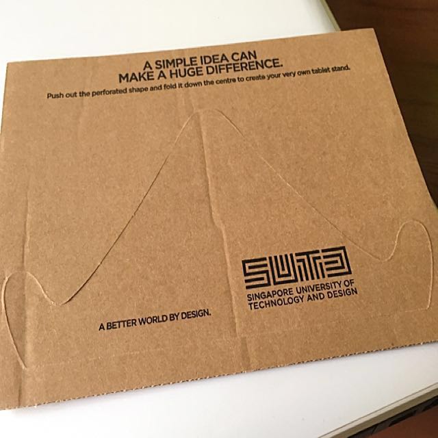 DIY Cardboard Tablet Stand, Mobile Phones & Gadgets, Mobile & Gadget