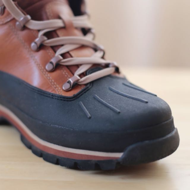 Timberland men's euro hiker shell toe wp cheap winter boot