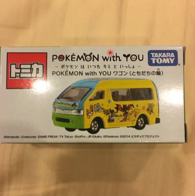 Tomica Pokemon With You Van Toys Games Bricks Figurines On Carousell