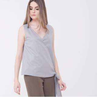 Clemence kimono wrap top