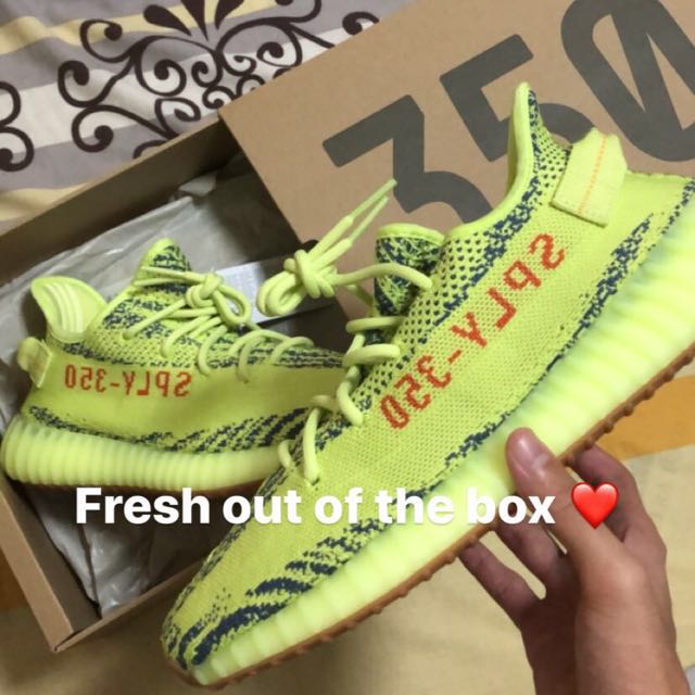 350 Adidas Semi Boost V2 Yellow Frozen Yeezy jq54R3LA