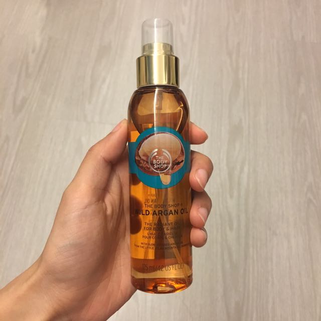 Argan Oil Hair Spray From The Body Shop Health Beauty Hair Care